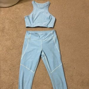 Outdoor Voices two piece workout set